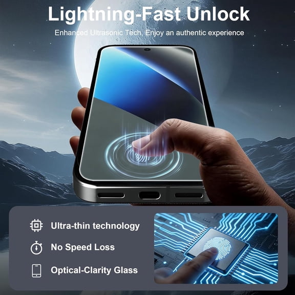 UYWGF-3 Pack for Google Pixel 10a Screen Protector (6.30 inches), Case Friendly Tempered Glass Film, Fingerprint Unlock, HD Clear