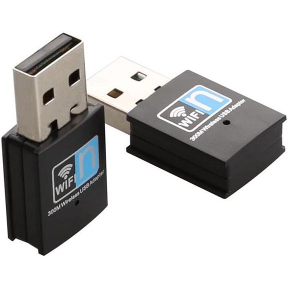 UYWGF-300Mbps USB WiFi Adapter, Wireless LAN Network Card Adapter Stick USB 2.0 Dongle for Desktop Laptop PC Windows 10 8 7 XP MAC OS (Plug-and-Play for Windows10)