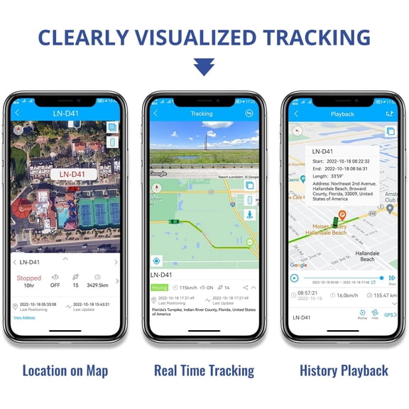 UYWGF-4G OBD GPS Tracker for Vehicle LN-D41- OBD 16PIN LTE Real-Time Car Tracking Device, Over-Speed GEO Fence Alert for Car, Truck -Subscription Required