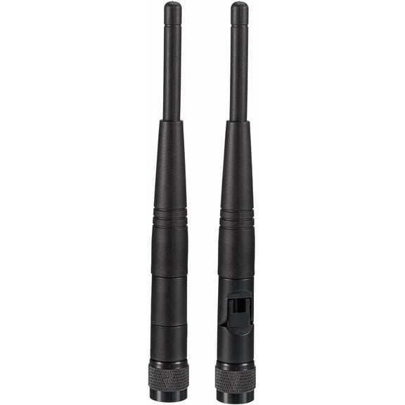 UYWGF-5dBi 2.4GHz WiFi Antenna RP-TNC Male Antennas (2-Pack) Compatible with Trimble Robotic Total Stations, Wireless Router Linksys WRT54G