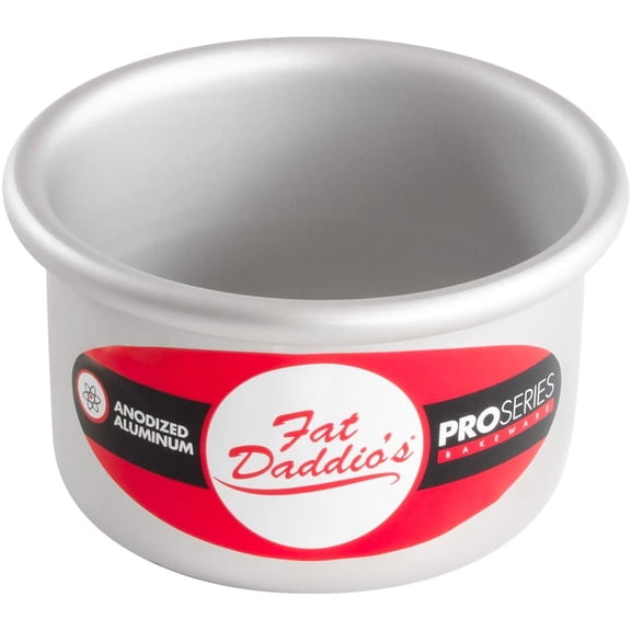 UYWGF-Anodized Aluminum Round Cheesecake Pan with Removable Bottom, 3 Inch by 2 Inch
