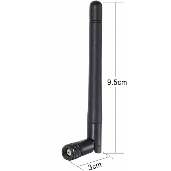 UYWGF-Bingfu Dual Band WiFi Antenna 2.4GHz 5/5.8GHz 3dBi SMA Male Antenna(4-Pack) for Wireless Vedio Security IP Camera Recorder Surveillance Recorder Truck Trailer Rear View Backup Camera Reversing