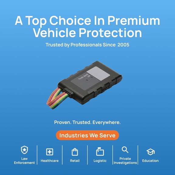 UYWGF-Brickhouse Security Livewire 4 4G LTE Auto GPS Tracker, Real Time Vehicle and Fleet Tracking, Geofencing, & Speed Alerts for Car & Trailer Vehicles, No Batteries Required, Subscription Plans Av