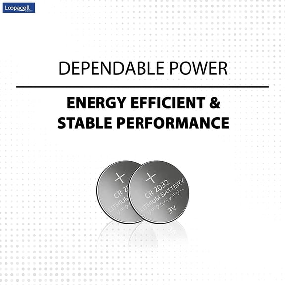 UYWGF-CR2032 3V Lithium Coin Battery (20 Pack) High Capacity Button Round Batteries for Watch, Remote 2032 Flat Circle Cell Button Battery