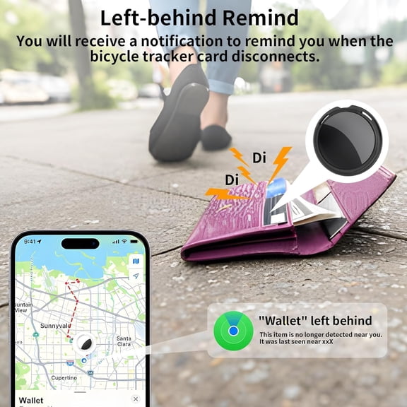 UYWGF-GPS Tracker for Vehicles No Subscription Work with Find My(iOS Only) Magnetic Case Real Time Mini Item Finder Global Coverage Hidden Car Locator Tracking Device No Monthly Fee or SIM Card Requi