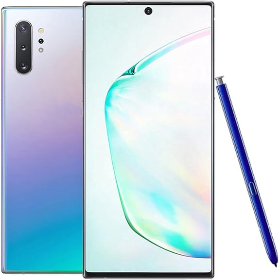 UYWGF-Galaxy Note 10 Stylus Pen Replacement for Samsung Galaxy Note 10 Note 10 Plus Note 10+ 5G Touch S Pen(Without Bluetooth) (Silver/Glow)