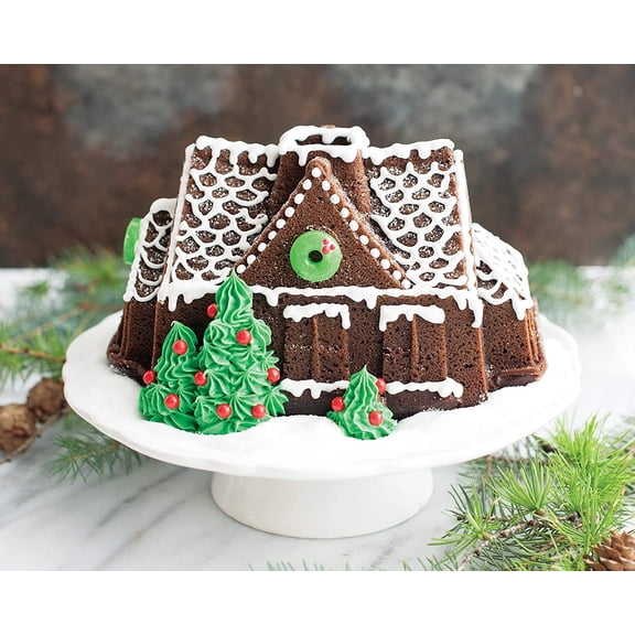UYWGF-Gingerbread House Bundt Pan