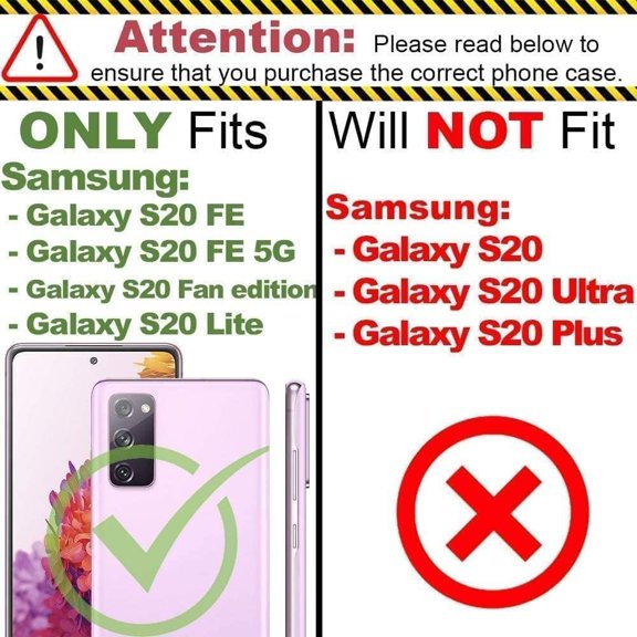 UYWGF-Magnetic for Samsung Galaxy S20 FE Case with Tempered Glass Screen Protector,Compatible with MagSafe Wireless Charging,with Strap,Matte Translucent & Military Grade Funda Protective S20FE, Blac