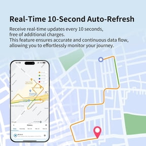 UYWGF-OBD GPS Tracker for Vehicles & Fleet, Plug in Car Tracker, 10-sec Real Time, 1-Year Trip Data, 5-Day Free Trial, Speeding and Driver Behavior Tracker for Teens, Mileage Log, Low Subscription