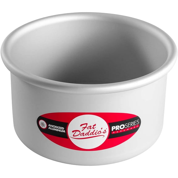 UYWGF-PCC-53 Anodized Aluminum Round Cheesecake Pan, 5 x 3 Inch