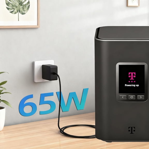 UYWGF-Power Adapter Replacement for T-Mobile 5G Internet Gateway Charger - PD 65W Arcadyan KVD21 Power Cord Cable 6 ft