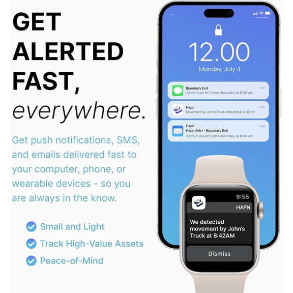 UYWGF-Pulse Wired GPS Tracker for Vehicles, Cars, Trailer, RV, Van, Boat & Trucks | Waterproof Real-Time GPS Tracker | Speeding & Geofencing Alerts | E-Z Car Battery Install | Subscription Needed