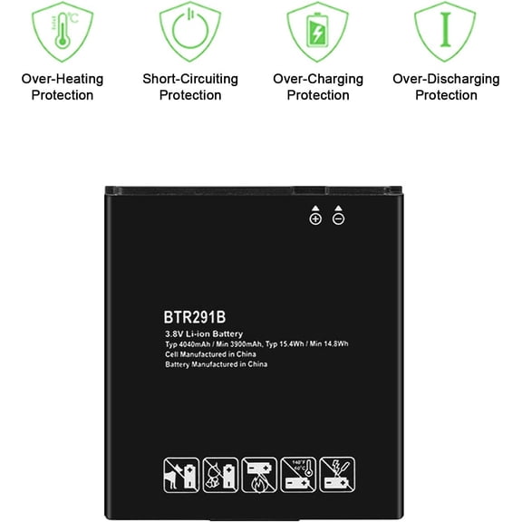 UYWGF-Replacement Battery BTR291B Battery for Verizon Jetpack Pantech 4G LTE Mobile Hotspot MHS291L MHS291LVW MHS291LVWQ