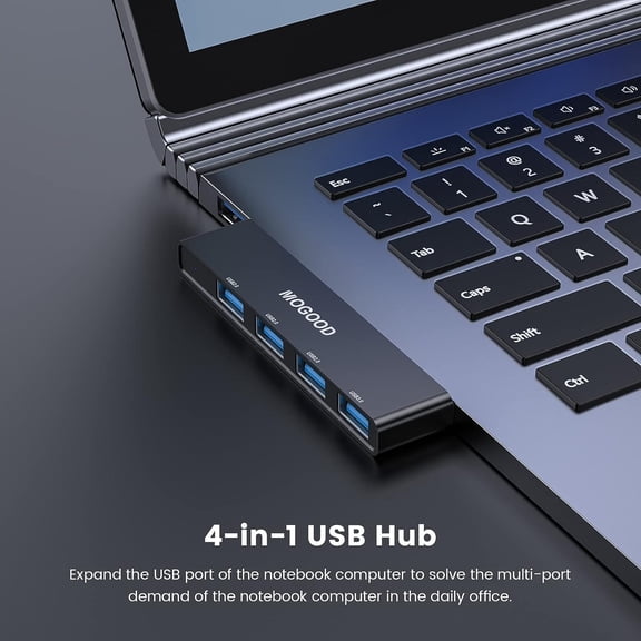 UYWGF-USB Hub 3.0 USB Hub for Laptop USB Splitter USB Port Splitter USB Port Expander USB Multiport Adapter Laptop, Xbox, Flash Drive, HDD, Console, Printer, Camera,Keyborad, Mouse