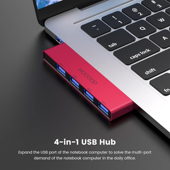UYWGF-USB Hub 3.1 - USB Port Splitter & Expander for Laptop, Xbox, Flash Drive, HDD, Console, Printer, Camera, Keyboard, Mouse