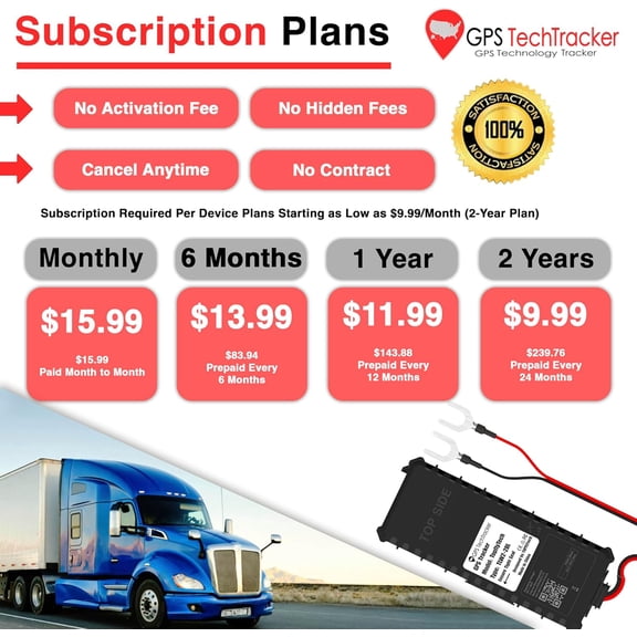 UYWGF-Wired Vehicle Tracker, 24/7 Real-Time Automatic Tracking, Location Monitoring, Direct Battery Installation
