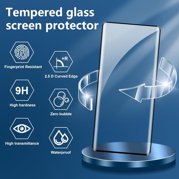 UYWGF-for Redmi Note 15 5G Screen Protector with Camera Lens Protector, 9H Hardness Anti-Scratch Tempered Glass flim, Case Friendly,Anti-Scratch (2+2 PACK)