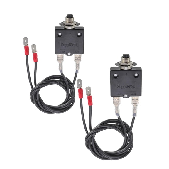 UYWZQ-3 AMP 5 AMP Resettable Fuse HVAC Tools Circuit Tester for Circuit Breaker 32V DC & 125/250V AC