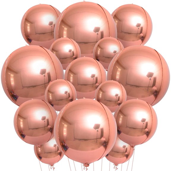 UYWZQ-KatchOn, Silver Disco Ball Balloons - 32 Inch, Pack of 20 | Shiny Disco Ball for Disco Party Decorations | 4D Disco Balloons for Disco Bachelorette Party Decorations | Graduation Decorations 20