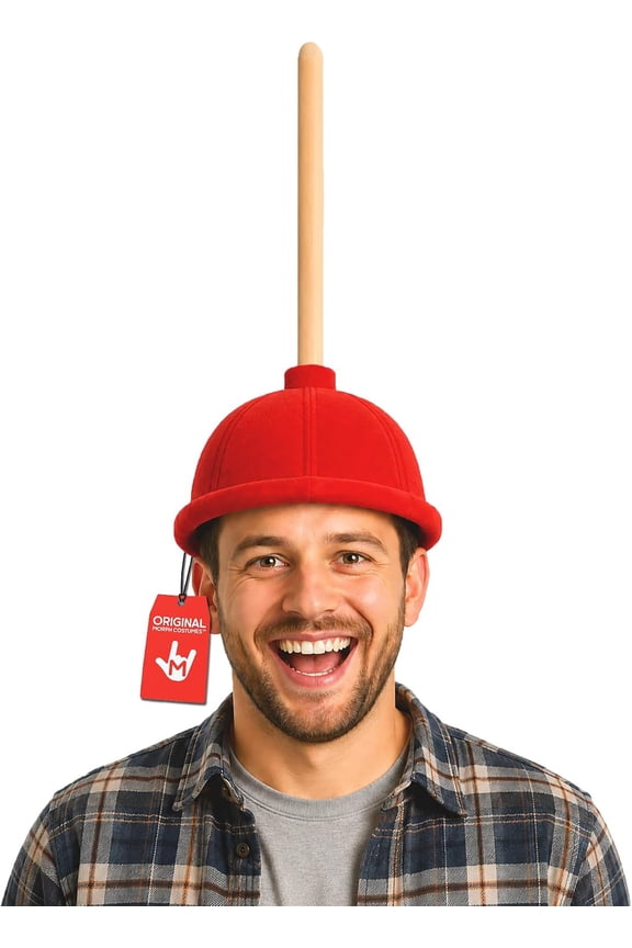 UYWZQ-Nicky Bigs Novelties Toilet Hat, Plunger Hat, Dunce Cap, Crazy Hats For Adults,