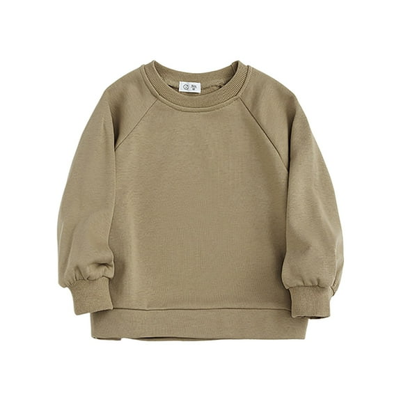 UYYX Boys Long Sleeve Shirts Kid Clothes Boys' Crew Neck Long Sleeve Sweatshirt - Soft Pullover Sweaters For Youth Kids Boys & Girls