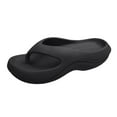 thumbnail image 1 of UYYX Orthopedic Flip Flops Beach Sandals Pillow Slides For Women Pillow Flip Flops Arch Support Orthopedic Sandals , Lightweight, Cushioning Black 23cm/9.06'', 1 of 9
