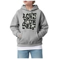 thumbnail image 1 of UYYX Girl Clothes Size 10-12 Girls Clothes Size 12 Girls Casual Long Sleeve Hoodies Cute Oversized Pocket Sweatshirt Tops 6-7 Years, 1 of 4