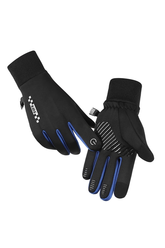 Ice Skating Gloves For Girls Toddler Snow Gloves Toddler Mittens Kids 1 Pairs Fleece Gloves Winter Warm M