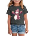 thumbnail image 1 of UYYX Kids Shirts Girls Youth White Tshirt Girl T-Shirt - Kids Graphic Christmas Shirts Gifts Top 1-2 Years, 1 of 3