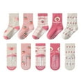 thumbnail image 1 of UYYX Kids Socks Toddler Socks 2T Non Slip Grip Ankle Socks With Non Skid Soles For Infants Toddlers Kids Boys Girls 3-5 Years Multi Pcs, 1 of 2