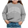 thumbnail image 1 of UYYX Kids Sweatshirts Teen Hoodies Girls Girls Casual Long Sleeve Hoodies Cute Oversized Pocket Sweatshirt Tops 6-7 Years, 1 of 4