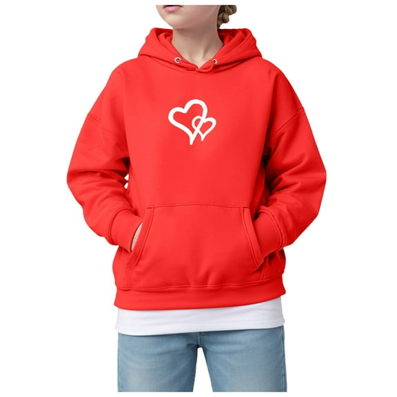 UYYX Kids Sweatshirts Teen Hoodies Girls Sweatshirts For Girls Toddler & Kids Little Girl'S Pullover Tops Sweaters & Hoodies 6-7 Years