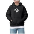 thumbnail image 1 of UYYX Kids Sweatshirts Teen Hoodies Sweatshirts For Girls Toddler & Kids Little Girl'S Pullover Tops Sweaters & Hoodies 8-9 Years, 1 of 5