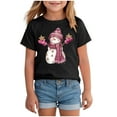 thumbnail image 1 of UYYX Shirts For Girls 10-12 Girl Shirts Size 10-12 Girls Short Sleeve T Shirts Kids Summer Tops Crewneck Tees 7-8 Years, 1 of 3