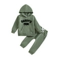 thumbnail image 1 of UYYX Toddler Boys Clothes Cute Boy Outfits Toddler Boy Sweatshirt Outfit Long Sleeve Shirt Jogger Pants Fall Outfits Winter Clothes Set 2-3 Years, 1 of 8