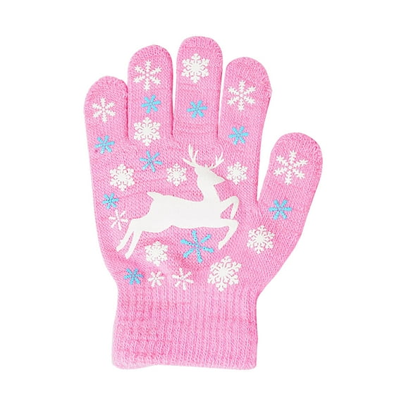 UYYX Toddler Gloves Ages 2-4 Snow Gloves For Kids Kids Waterproof Mittens Thicken Toddler Winter Snow Gloves Warm Ski Gloves For Girls Boys 5-12 years