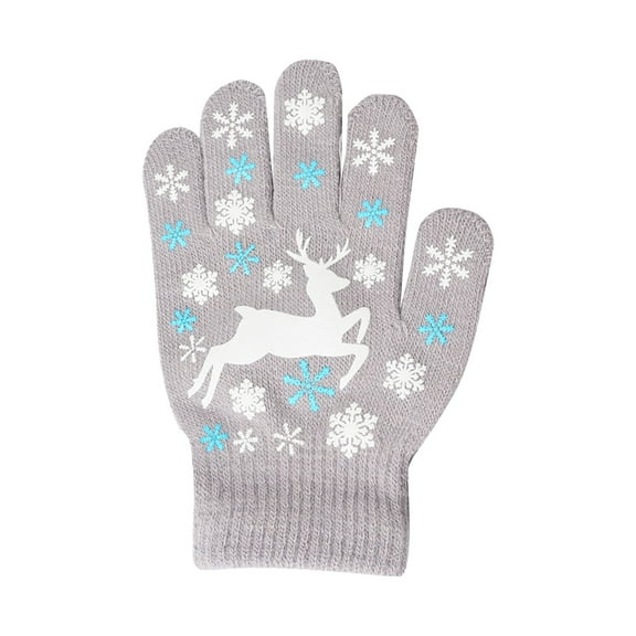 UYYX Kid Gloves Toddler Winter Gloves Toddler Mittens Kids 1 Pairs Fleece Gloves Winter Warm 5-12 years