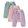 thumbnail image 1 of UYYX Toddler Winter Pants 24 Months Girls Clothes Kids And Toddlers Boys Pull-On Fleece Sweatpants Active Joggers Pants Track Pants For Boys, 1 of 4