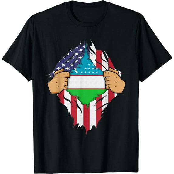 UZBEK FLAG UZBEKISTAN Men Women Kids Gift T-Shirt