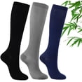 thumbnail image 1 of UZMOG 3 Pairs Compression Socks for Women & Men 15-20 mmHg,Best Support for Cycling Athletic Hiking Running, 1 of 6