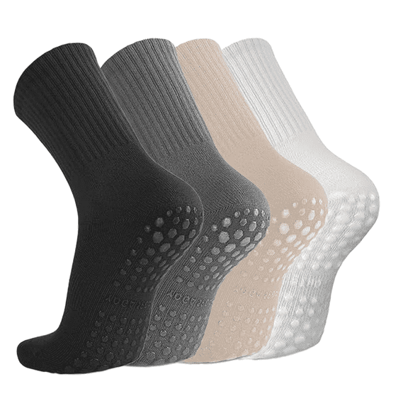 UZMOG Socks for Women /Men, Pilates Yoga Socks Slipper Grip Socks Non Slip Grippy Socks