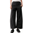 thumbnail image 1 of UZMOG Pants for Women, Barrel Pants Women Elastic Waist Tapered Leg Baggy Mid Rise Travel Work Casual Trousers Lounge Pants with Pockets, 1 of 6