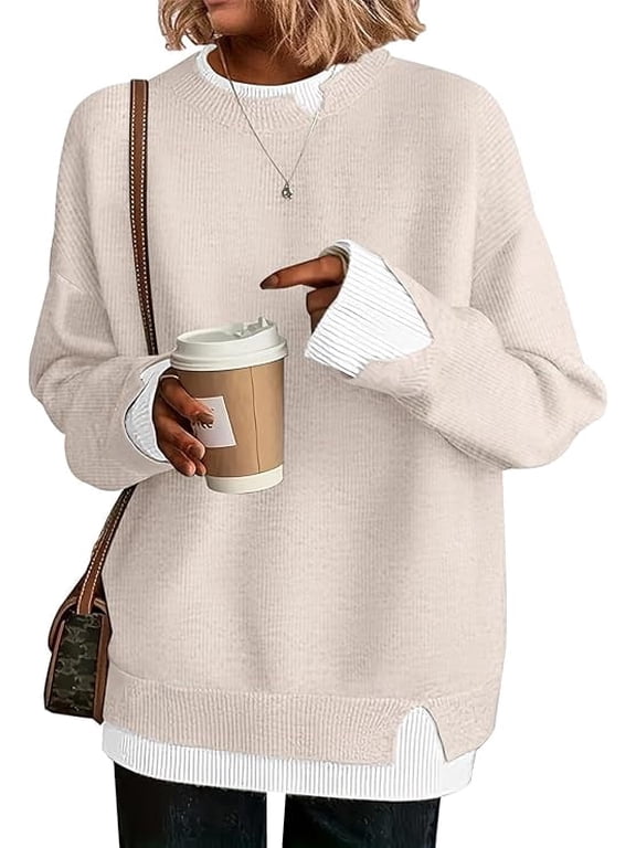 Sweaters for Women, Fall Clothes Fashion Cowboy Chic Knit Cozy Sweater School Teacher Long Sleeve Pullover