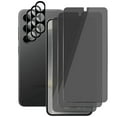 thumbnail image 1 of UZWZW (3+3) for Samsung Galaxy S24 5G Privacy Screen Protector Tempered Glass with Camera Lens Protector, 1 of 7