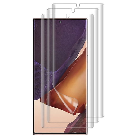 UZWZW 3 Pack Screen Protector for Samsung Galaxy Note 20 Ultra 5G / 4G (6.9 inches), Flexible Soft TPU Film