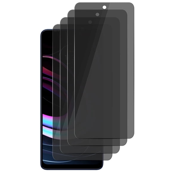 UZWZW 4 Pack Privacy Screen Protector Tempered Glass for Motorola Edge 2021 / Edge 5G UW 2021