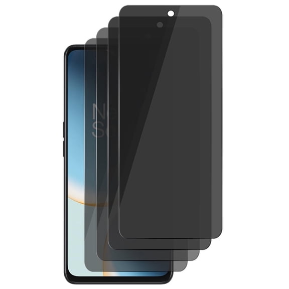 UZWZW 4 Pack Privacy Screen Protector Tempered Glass for OnePlus Nord N30 5G