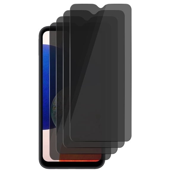 UZWZW 4 Pack Privacy Screen Protector Tempered Glass for Samsung Galaxy A14 5G / 4G