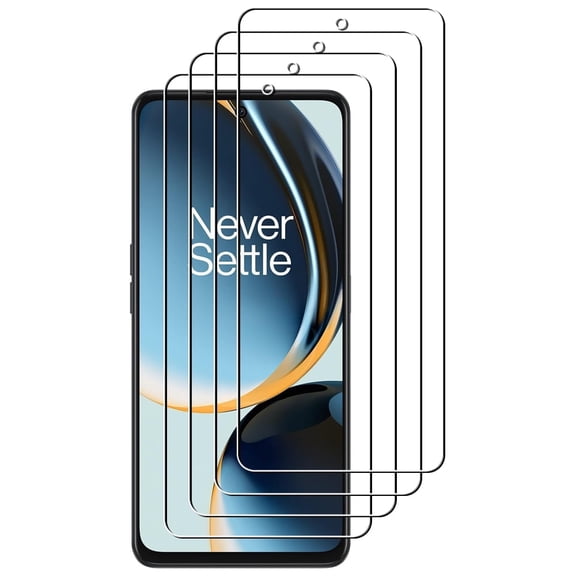 UZWZW (4 Pack) Tempered Glass HD Clear Screen Protector for OnePlus Nord N30 5G