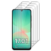 UZWZW (4 Pack) Tempered Glass HD Clear Screen Protector for Samsung Galaxy A16 / A26 / A17 (4G / 5G)